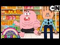 Richard's Inventive Ways To Use A Skateboard | The Ollie | Gumball | Cartoon Network