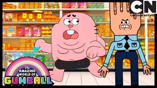 Richard's Inventive Ways To Use A Skateboard | The Ollie | Gumball | Cartoon Network