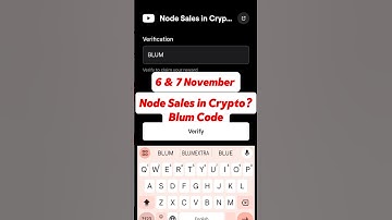 Node Sales in Crypto? Blum Code ||Blum Code Node Sales in Crypto? #blum #code #crypto #airdrop #game