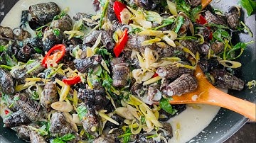 Cách làm ốc len xào dừa thơm ngon chuẩn vị