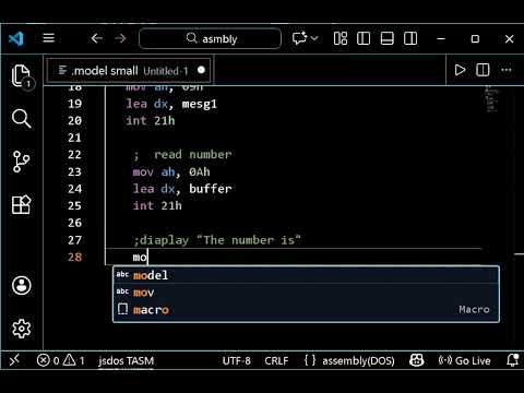 How to Use Buffered Input (INT 21h 0Ah) in Assembly 8086 | Buffer Logic Explained