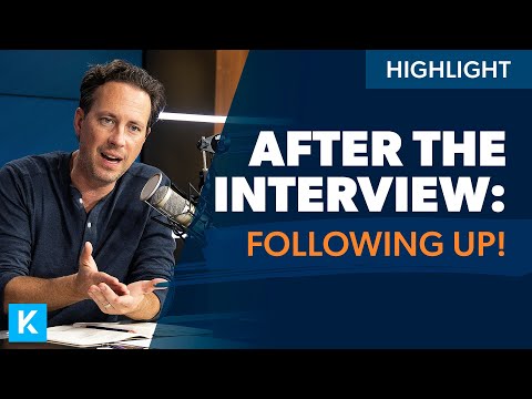 How To Follow Up After a Job Interview