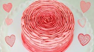 Pretty Buttercream Rose Cake Decorating - CAKE STYLE