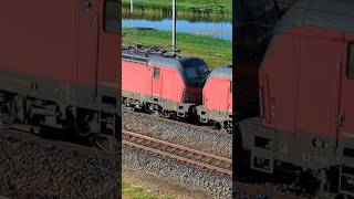 OBB Dubbeltractie op de Kijfhoek! 🚂💨 #Shorts