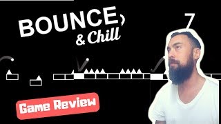 BOUNCE AND CHILL - Unity Game Review 306 - BLACK AND WHITE BOUNCING! 🥳🤩😎 screenshot 1