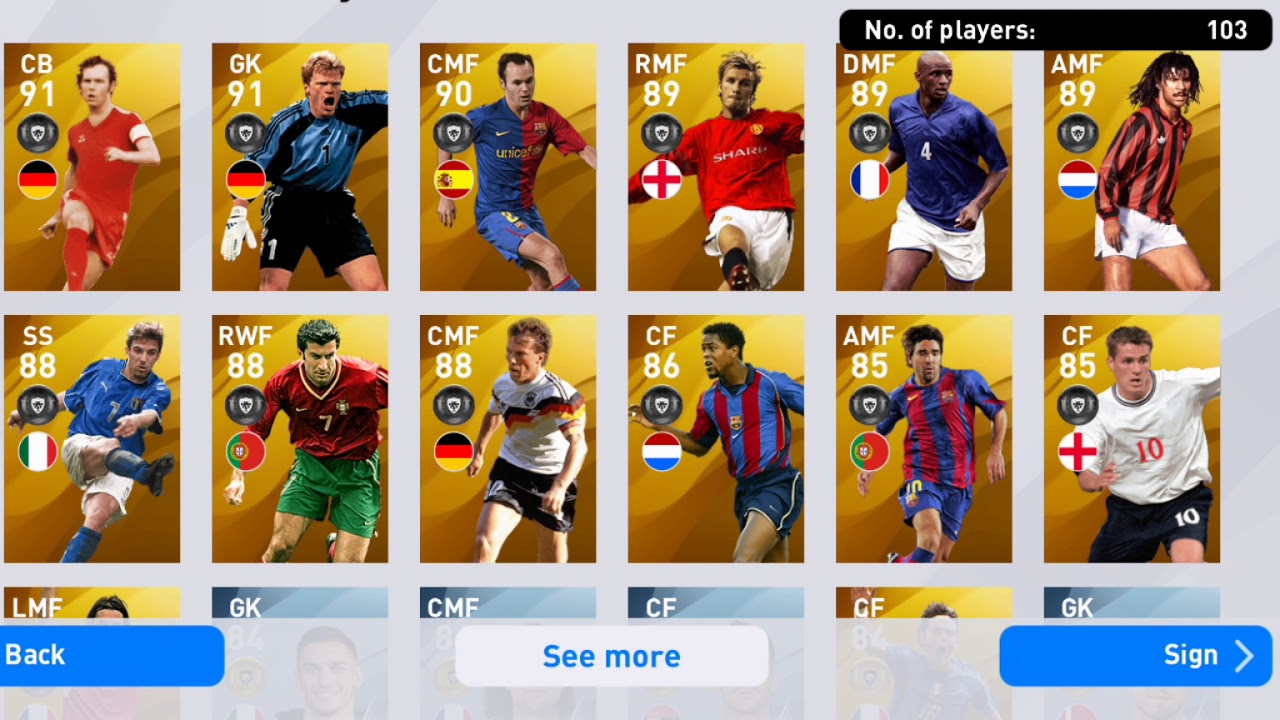 EUROPEAN LEGENDS & POTW WORLD WIDE 😍 PES 2020 - YouTube