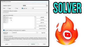 ✅ SOLVER en EXCEL para PRINCIPIANTES 2025 🔥 ¿Qué es y cómo usa SOLVER un NOVATO?
