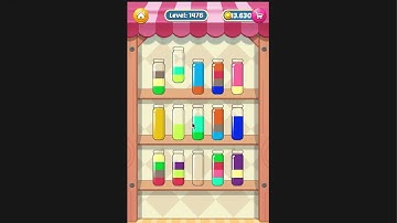 Water Sort Puzzle I Level 1476 I  Facebook I SOLVED