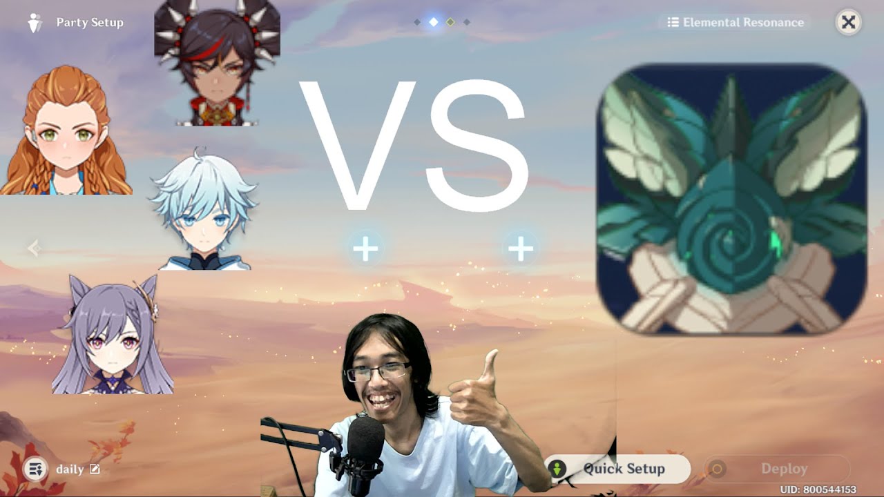 Random Party VS Random Boss Genshin Impact #Eps9 - YouTube