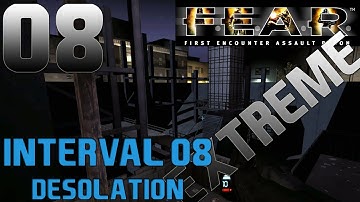 FEAR PC Walkthrough on Extreme Interval 08 - Desolation Part8 HD1080p