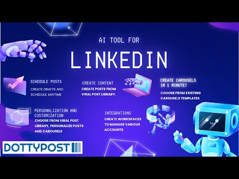 DottyPost - AI-Powered Tool To Build Brands on LinkedIn - DottyPost Dottypost - AI Tool for LinkedIn