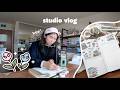 Trying To Get Back On Track Productive Coworking Vlog Artist Ed 