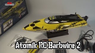 Atomik Barbwire 2 Speed Boat!