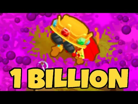 How Fast Can You Reach 1 BILLION Pops In 1 Game? (Bloons TD 6)