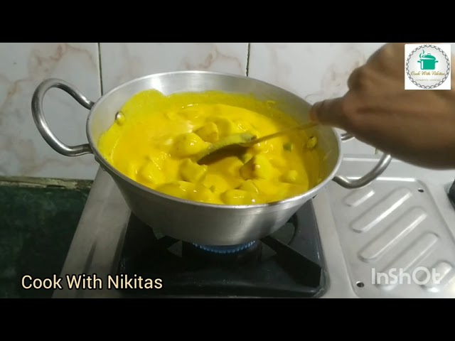 Dahi Wali Arbi Banane Ki Secret Recipe| Tasty Arbi-Curd Curry|दही वाली अरबी। | Cook With Nikitas