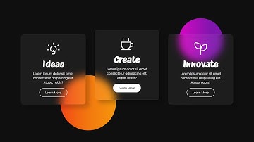 Responsive Services Section Design using HTML and CSS