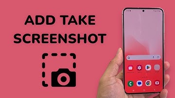 How to Add Take Screenshot Button to Samsung Quick Settings Panel