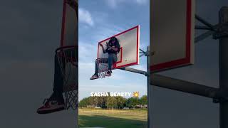 SASHA BEASTY ON THA RIM 👀💥 SCENCES FROM  HER  VIDEO SCORIN