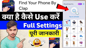 Find your phone by clap app kaise use kare || How to use find your phone by clap app
