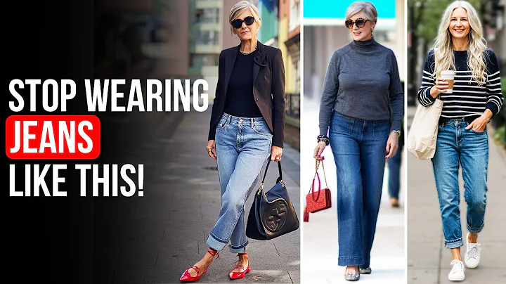 7 GENIUS Jeans Styling Hacks to Look 10x More Expensive Over 50