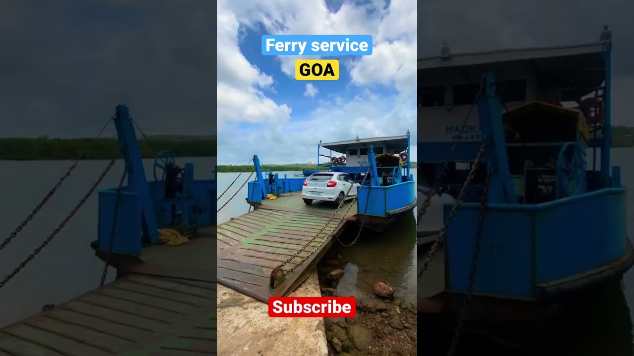 Cheapest mode of transport |Ferry service in Goa | 🇮🇳