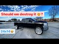 Destroying the 2011 Duramax | Whistlin Diesel style? Lifted Trucks | Squatted trucks American Forces