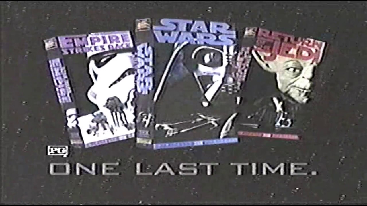 star wars vhs box set 1995
