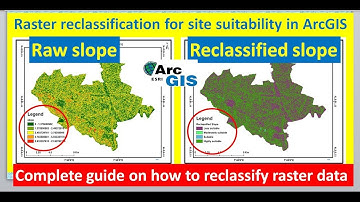 Raster and factors reclassification for site suitability analysis in ArcGIS
