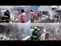 Massive Fire Broke Out At A Scrap Godown In Kukkatpally | IND Today
