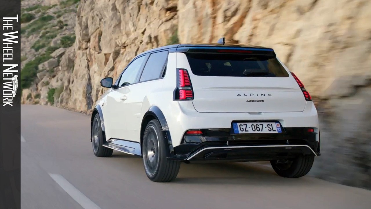 2025 Alpine A290 GTS | Nival White | Driving, Interior, Exterior