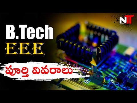 b tech electrical and electronics engineering course details in telugu ...