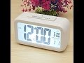 Videorecensione ITA AUDEW Sveglia Digitale Alarm Clock LED Calendario LCD Sensibile Luce