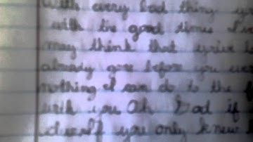 A Look Inside My Notebook