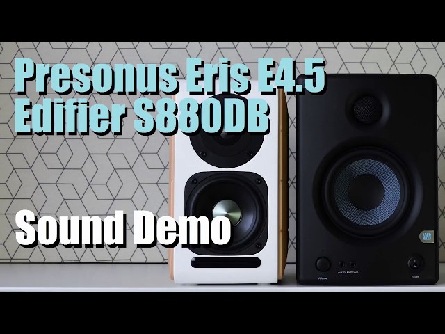 Edifier R1280T vs. Presonus Eris E3.5?