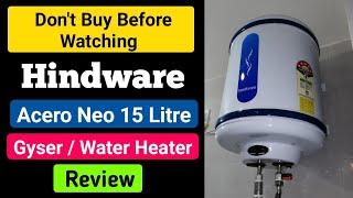 hindware atlantic geyser 15 ltr | hindware atlantic acero neo 15 litre  storage geyser | Hindware 15l - YouTube