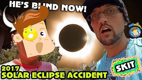 2017 SOLAR ECLIPSE! DO NOT TAKE OFF THE GLASSES! FUNnel V SKIT - DayDayNews