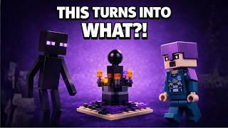 Minecraft Ship &amp; Dragon LEGO Build – Part 1