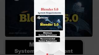 Blender 5 System Requirements for PC | Minimum &amp; Recommended #gaming #shorts