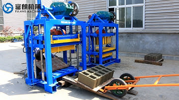 QTF40-2 manual concrete block making machine