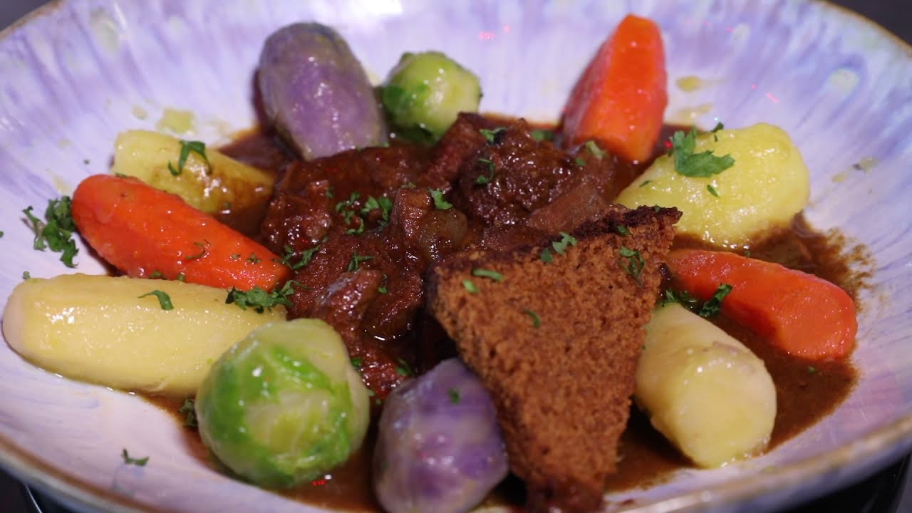 Recette de carbonnade au porc des Hauts Pays - Pépée s'invite chez nos chefs