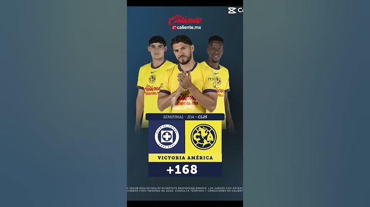 el América está en final