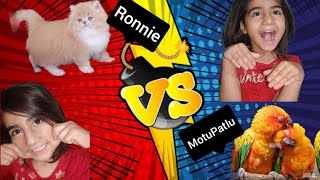 Motu Patlu VS Ronnie | Saray Eggs Ronnie Kha Gaya | Mohids World