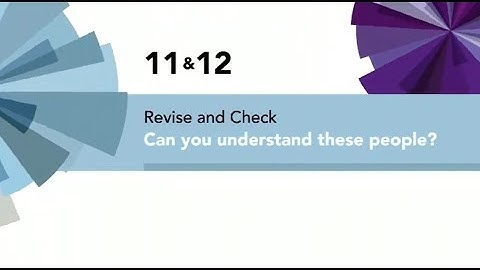 English File 4thE - Beginner - Revise and Check 11 & 12