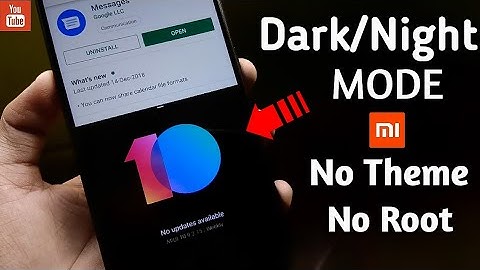 Enable Official Dark Mode On Any Xiaomi MIUI 10 Phones | NO THEME & NO ROOT