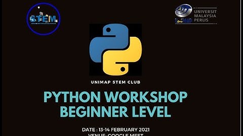 Day 2 of Python Workshop-Beginner Level