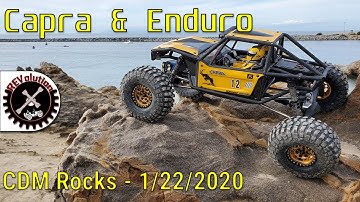Axial Capra and Element Enduro at CDM Rocks 1-22-2020
