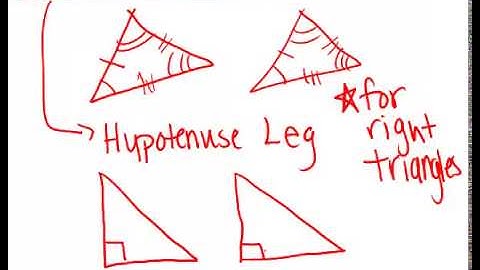 HL Triangle Congruence: Lesson (Geometry Concepts)