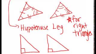 HL Triangle Congruence: Lesson (Geometry Concepts)