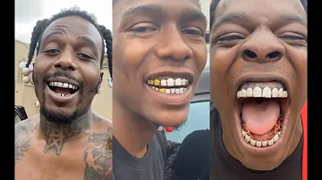 Sauce Walka Blesses His Homies With New Teeth Drops $250K On Diamond Grillz