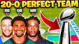 Can I Build A PERFECT 20-0 NFL Team In Madden? #2